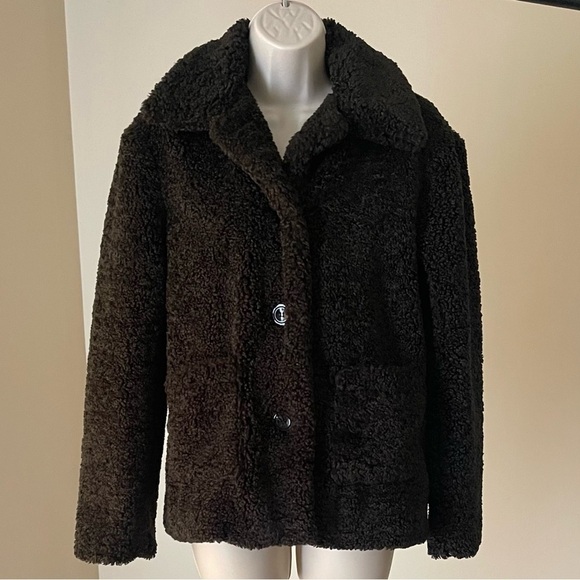 Catherine Malandrino Jackets & Blazers - Catherine Malandrino Dark Forest Coat